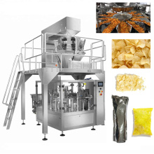 Automatic Premade Bag Nitrogen Solid Grain French Fries Snacks Potato Crisps Packaging Machine